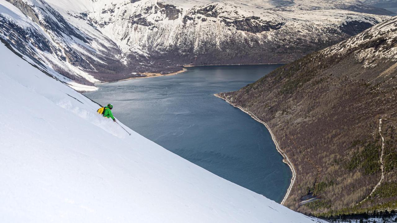 Skjomen Lodge Elvegard Exteriör bild