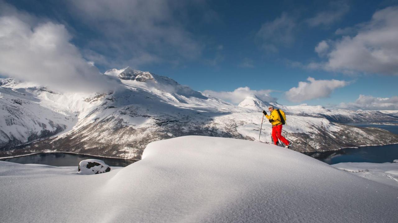 Skjomen Lodge Elvegard Exteriör bild